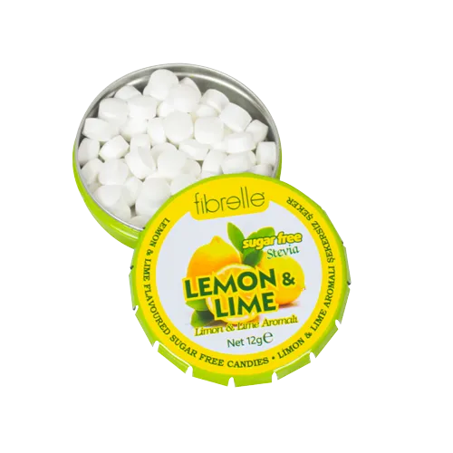 خوشبو کننده دهان رژیمی شیرین شده با استویا با طعم لیمو